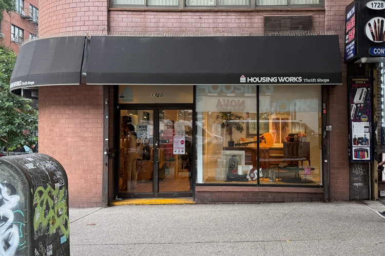 Exterior of Housing Works Thrift Shop - Yorkville